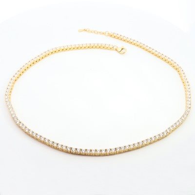 Collana Domar Gioielli Donna Collana argento 925 in Argento Cubic Zirconia NZB118526 - NZB118526